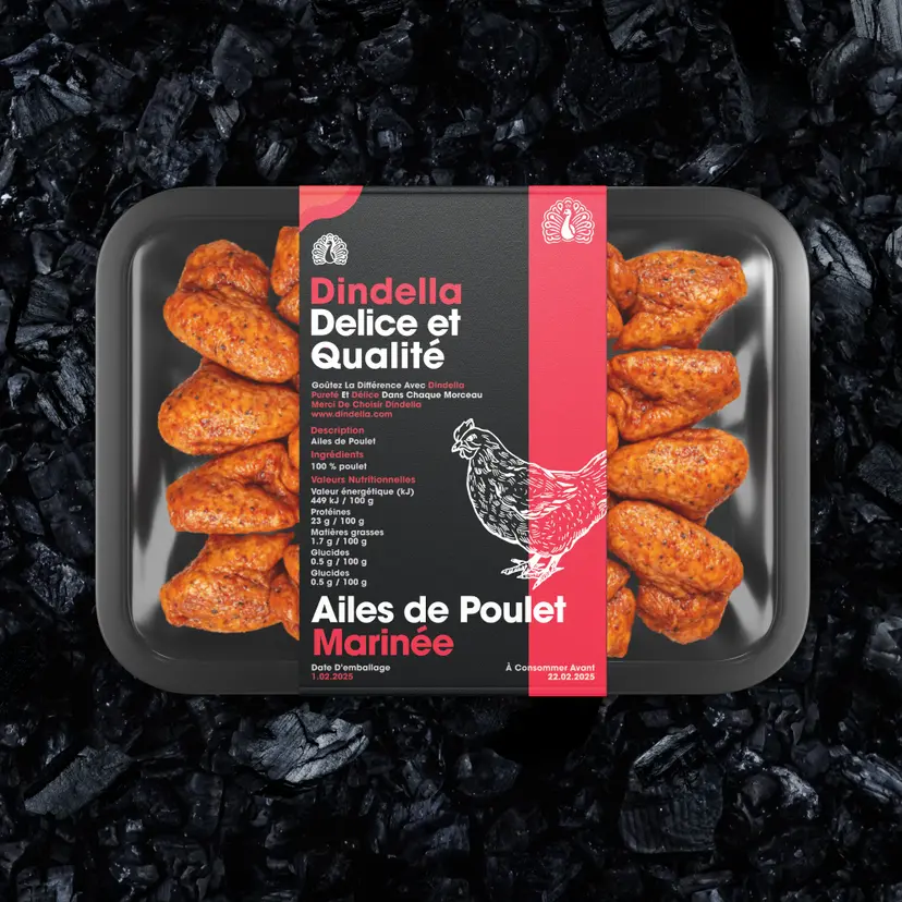 Ailes de Poulet Marinée