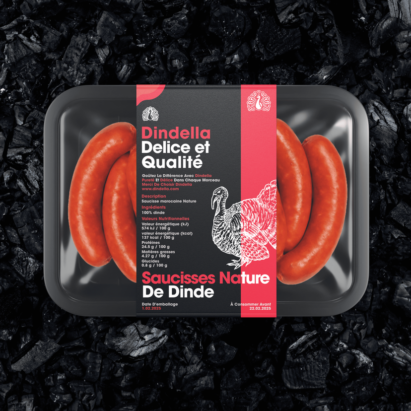 Saucisse de Dinde Nature