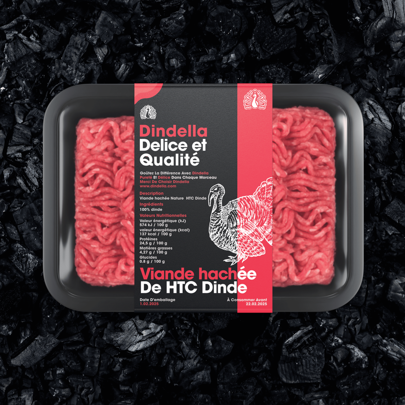 Viande hachée Nature / Haute de cuisse de Dinde