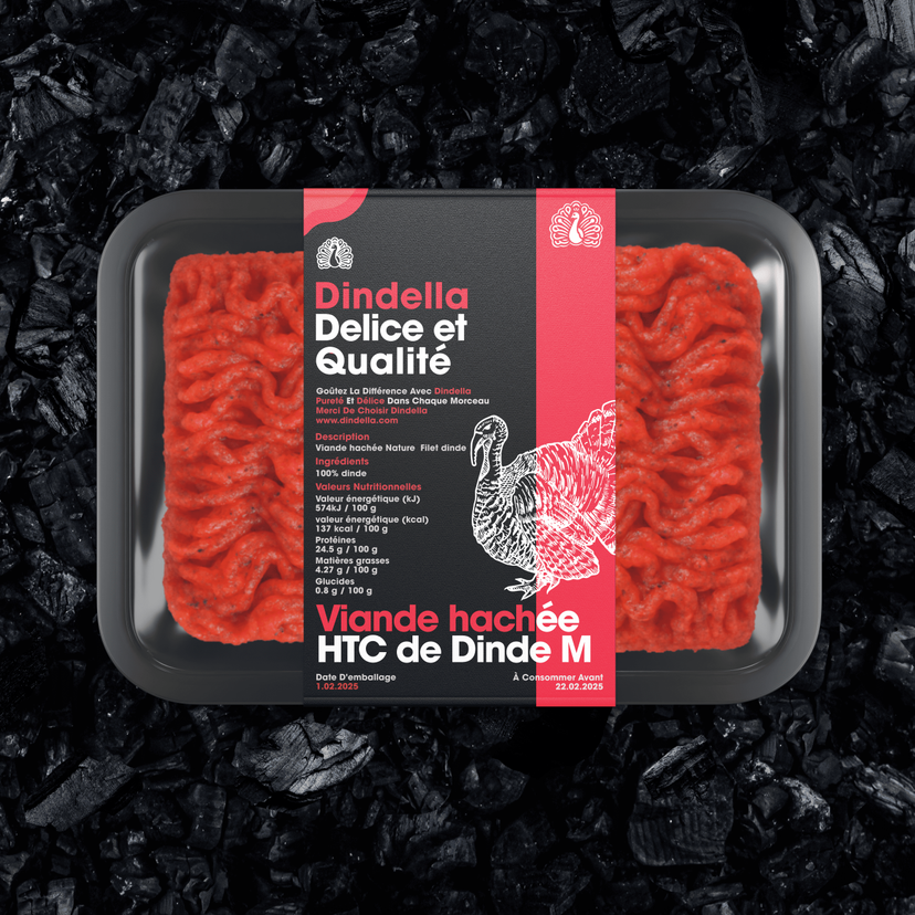 Viande hachée Marinée / Haute de cuisse de Dinde