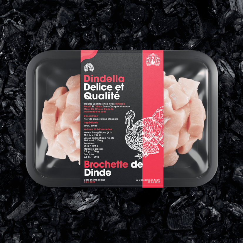 Brochette de Dinde Nature